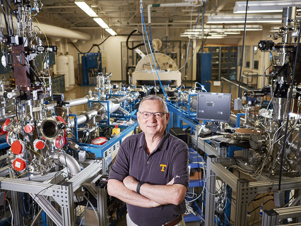 Portrait of an engineer at the University of Tennessee
