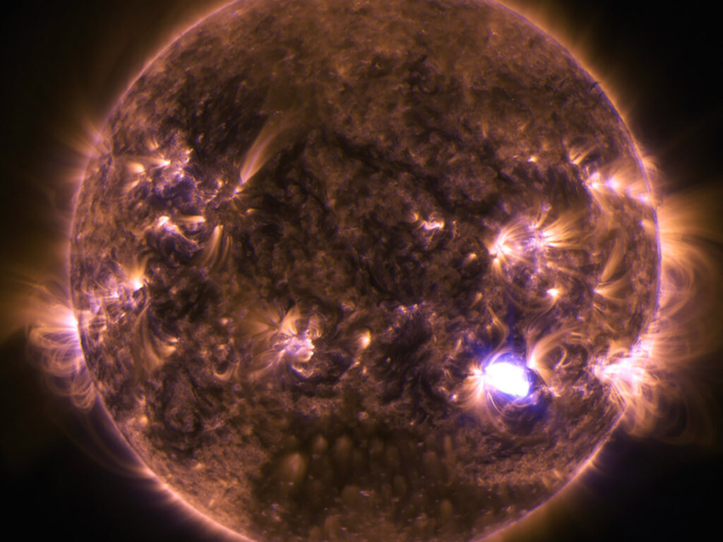 Photo of the sun from NASA
