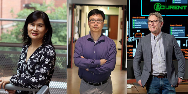 EXCET Researchers Chien-fei Chen, Mingzhou Jin and Kevin Tomsovic