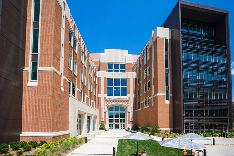 Exterior of Zeanah Engineering Complex, which houses UT's Department of Nuclear Engineering.