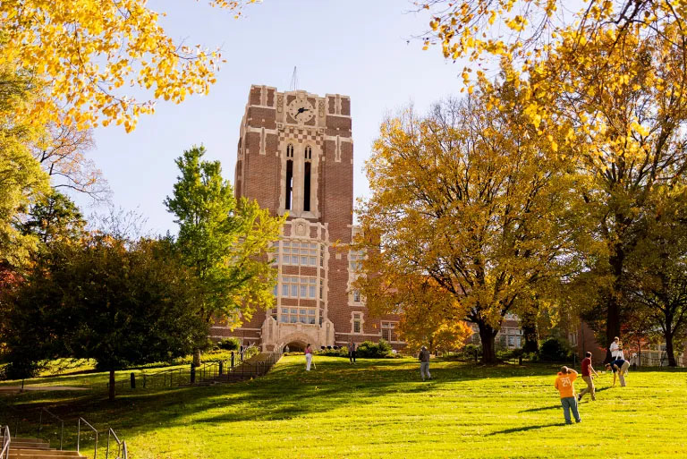 Ayres Hall on the University of Tennessee, Knoxville campus.