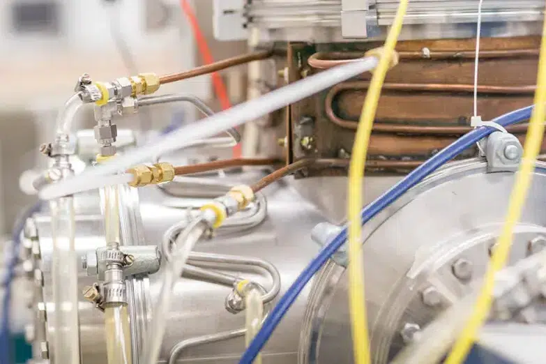 Equipment in the plasma lab at the University of Tennessee.