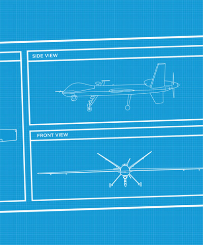 General schematics for an electric vertical take-off and landing vehile.