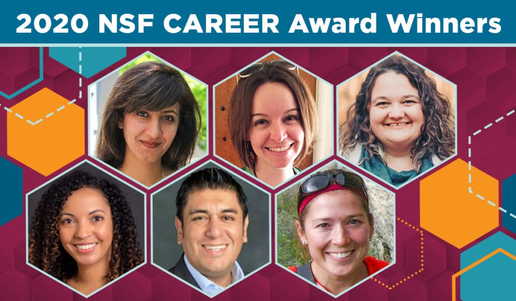 UT faculty that won 2020 NSF Career Awards