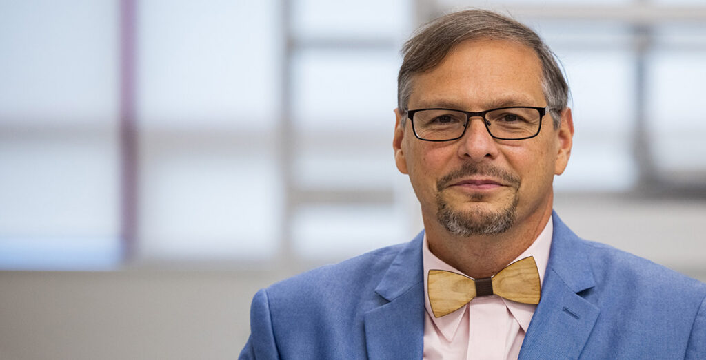 Orlando J. Rojas, new University of Tennessee–Oak Ridge National Laboratory Governor’s Chair for Circular Biomaterials. Photo by Kai Jacobson/UBC Faculty of Applied Science